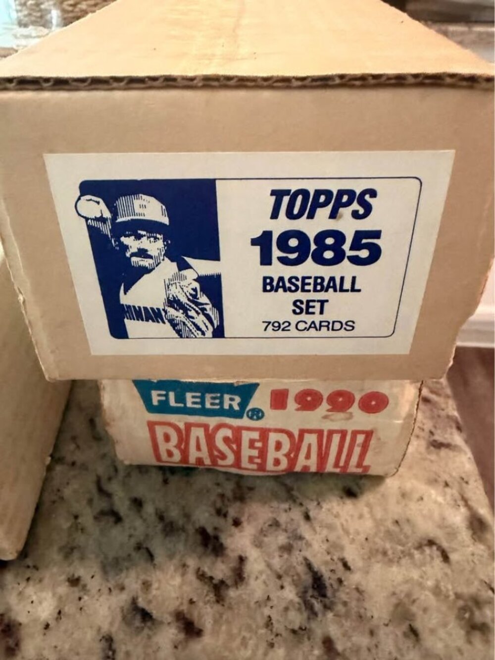 1985 Topps 792 card set